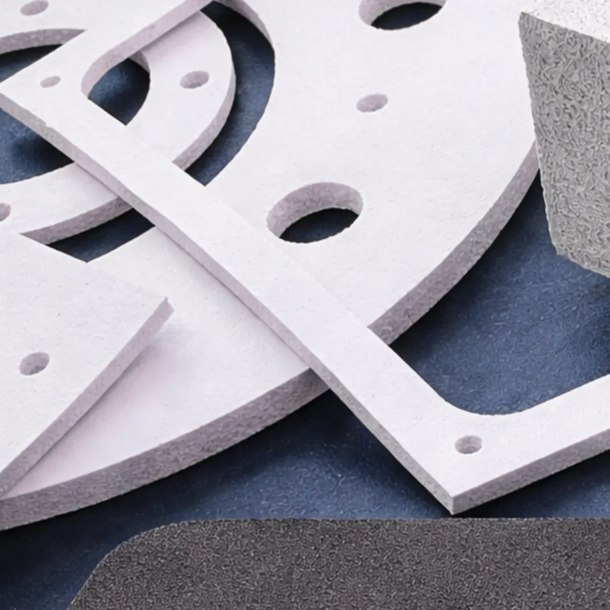 Grado metal-detectable · ferrita FDA · detección < 1 mm